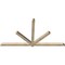 Ekena Millwork Kennewick Rough Sawn Timber Gable Bracket, Douglas Fir, 108"W x 58"H x 4"D x 4"F, 13/12 Pitch GBW108X58X0404KEN00RDF - alternate 2